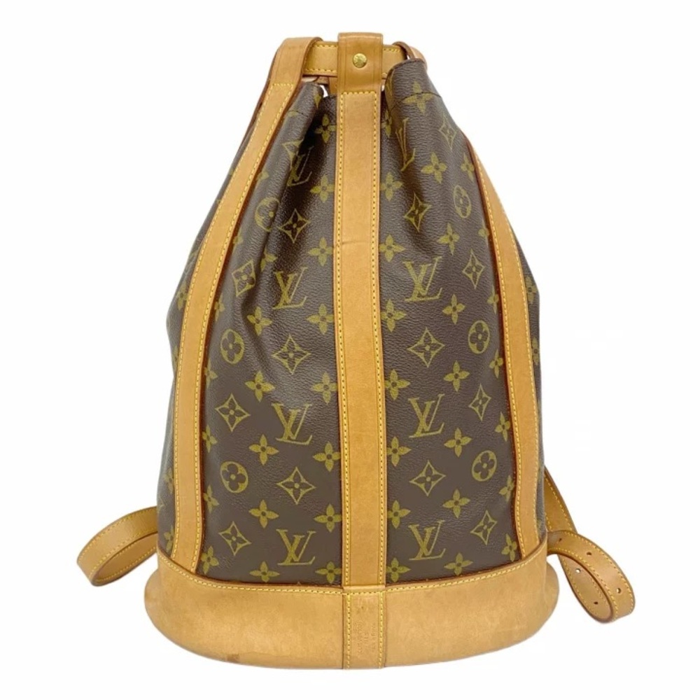 Authentic Louis Vuitton randonnee PM backpack monogram sling discontinued bag